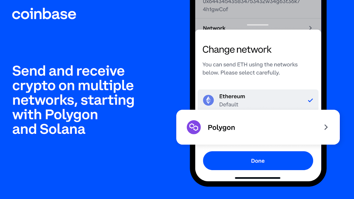 Read more about the article Send and receive crypto on multiple networks, starting with Polygon and Solana | by Coinbase | Jun, 2022